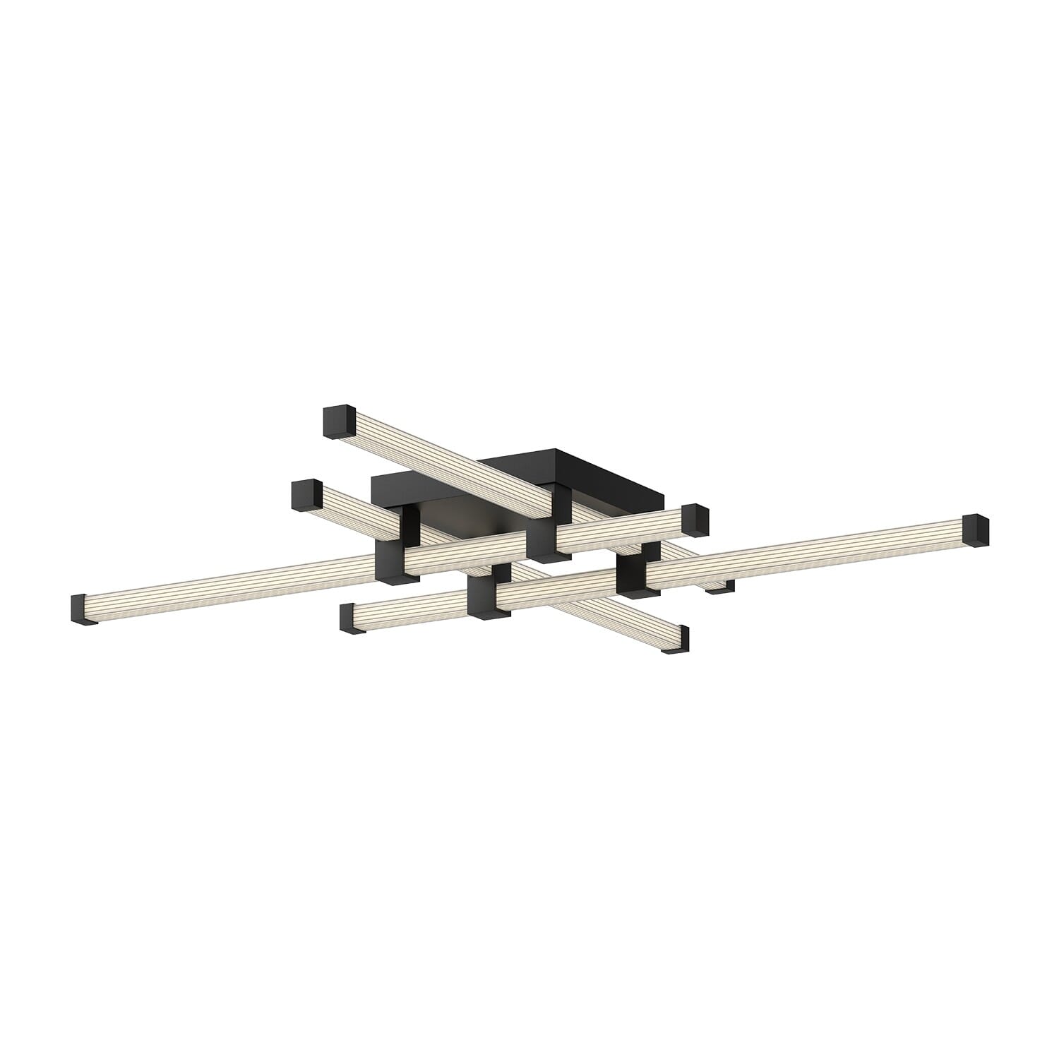 Black LED Flush Mount from the Blade Collection