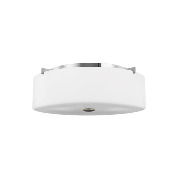 Sea Gull Sunset Drive 3-Light Ceiling Light in Chrome Sea Gull Sunset Drive 3-Light Ceiling Light in Chrome