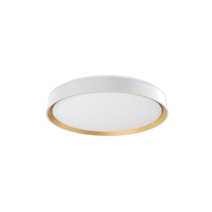 Kuzco Essex Ceiling Light in White with Gold Kuzco Essex Ceiling Light in White with Gold