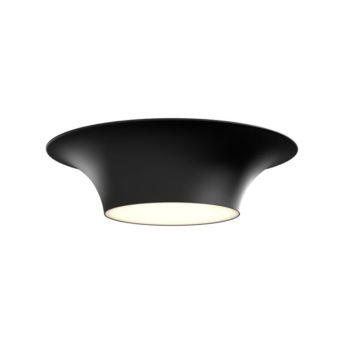 Emiko 2-Light Flush Mount in Matte Black Emiko 2-Light Flush Mount in Matte Black