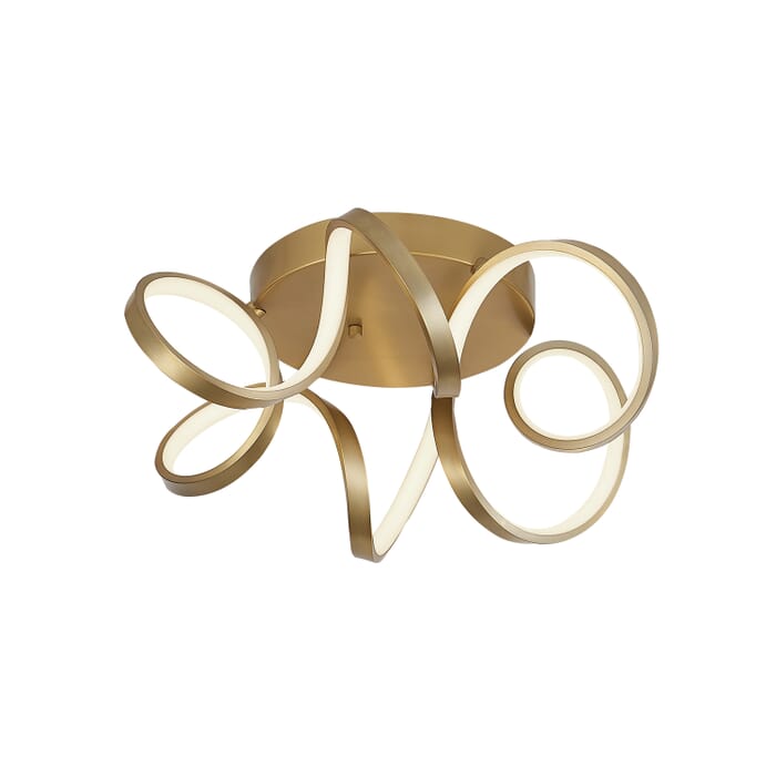 Kuzco Synergy LED Ceiling Light in Brass Kuzco Synergy LED Ceiling Light in Brass