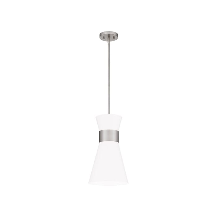 Quoizel Fremont Pendant Light in Brushed Nickel Quoizel Fremont Pendant Light in Brushed Nickel
