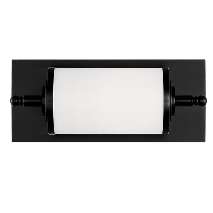 Crystorama Foster Wall Sconce in Matte Black Crystorama Foster Wall Sconce in Matte Black