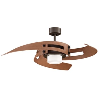 Fanimation 52" Avaston Ceiling Fan in Oil Rubbed Bronze with Cherry Blades