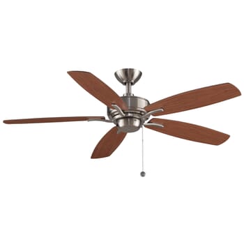 Fanimation Aire Deluxe 52" 5-Blade Ceiling Fan in Brushed Nickel