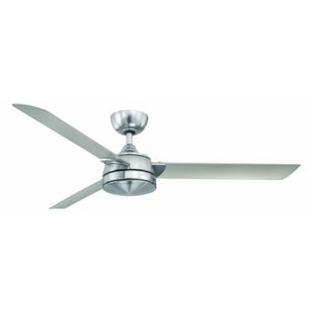 Fanimation Xeno 56" LED Indoor Ceiling Fan in Brushed Nickel with Opal Frosted Glass
