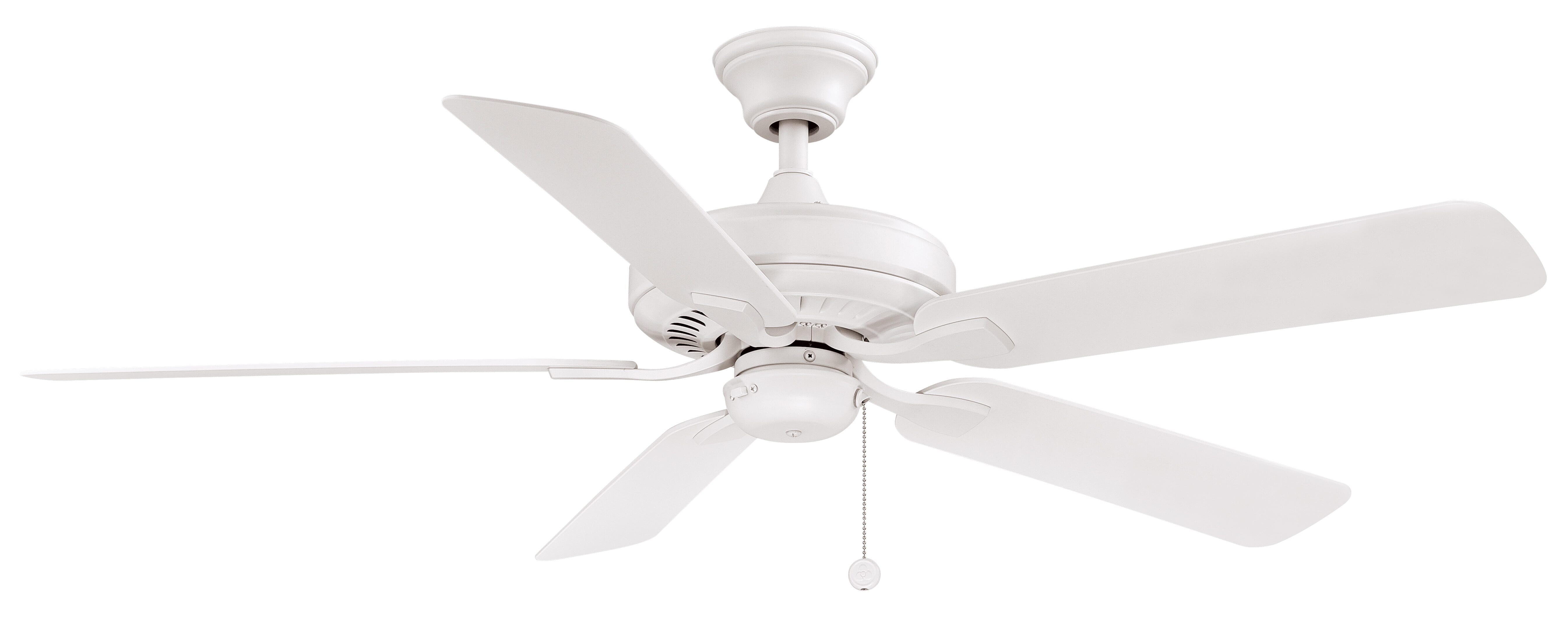 Fanimation Edgewood 52" Indoor/Outdoor Ceiling Fan in Matte White