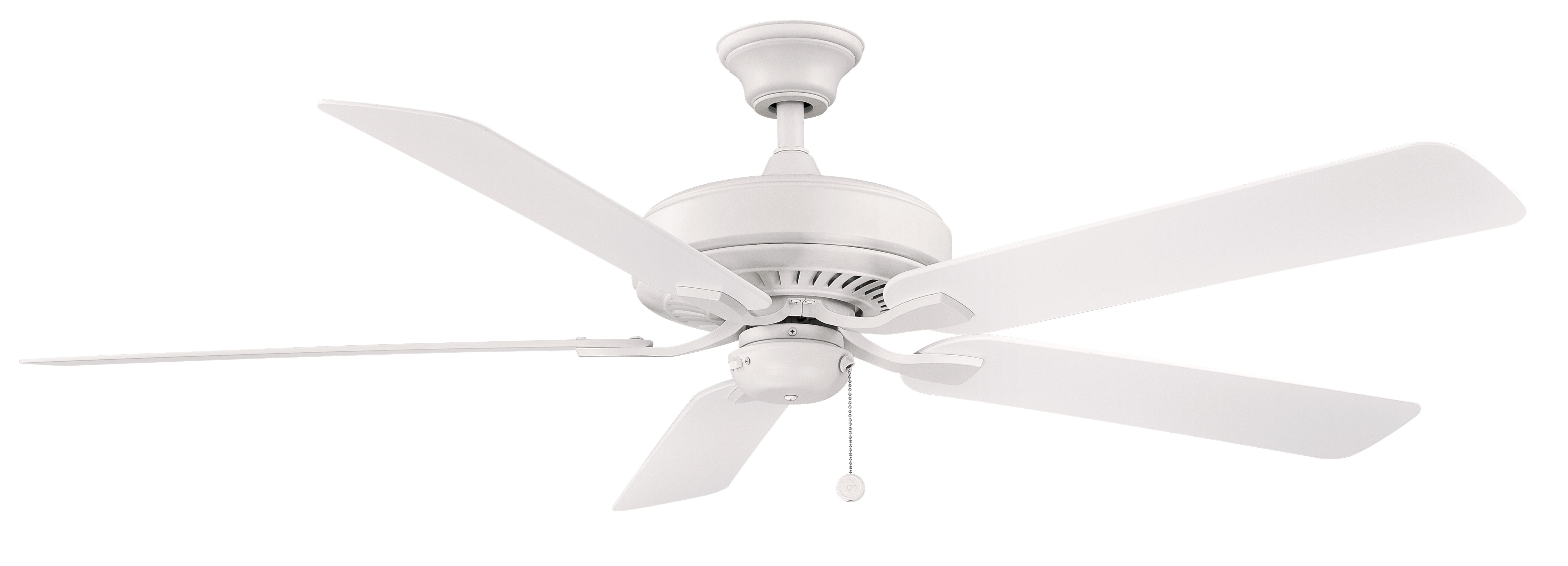 Fanimation Edgewood 60" Indoor/Outdoor Ceiling Fan in Matte White