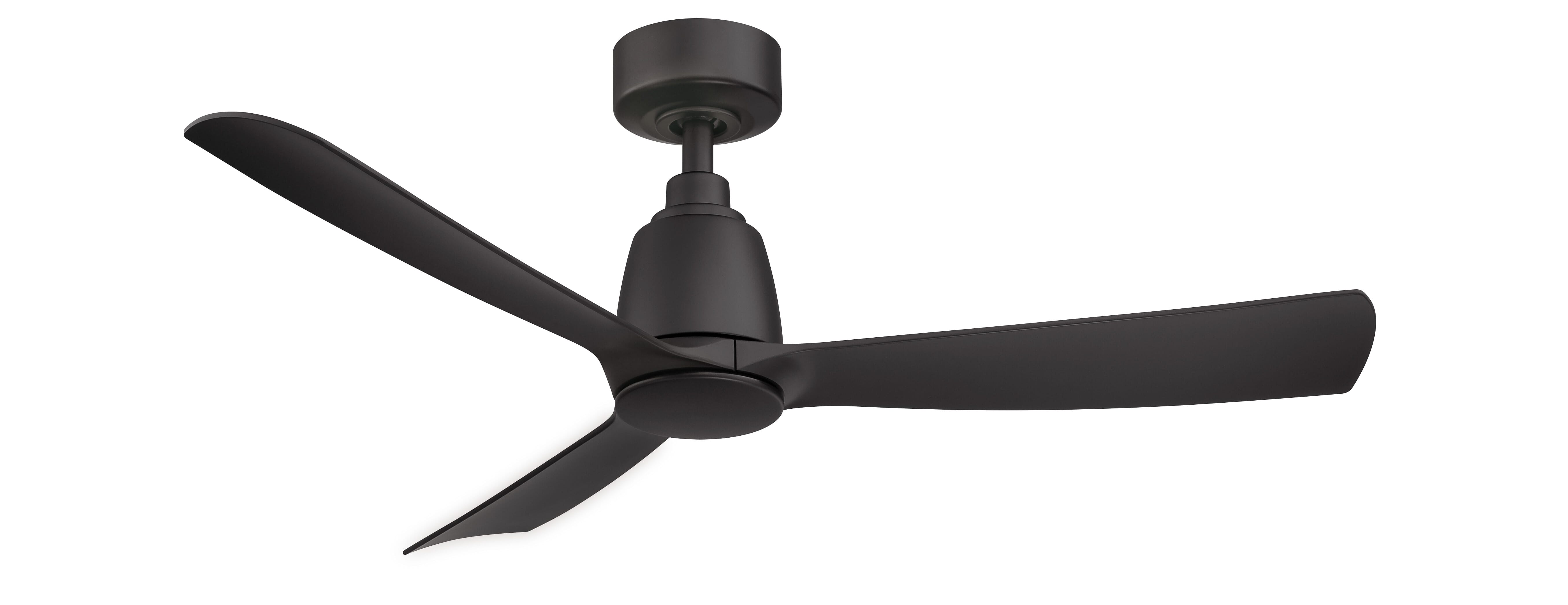 Fanimation Kute 44" Indoor Ceiling Fan in Black