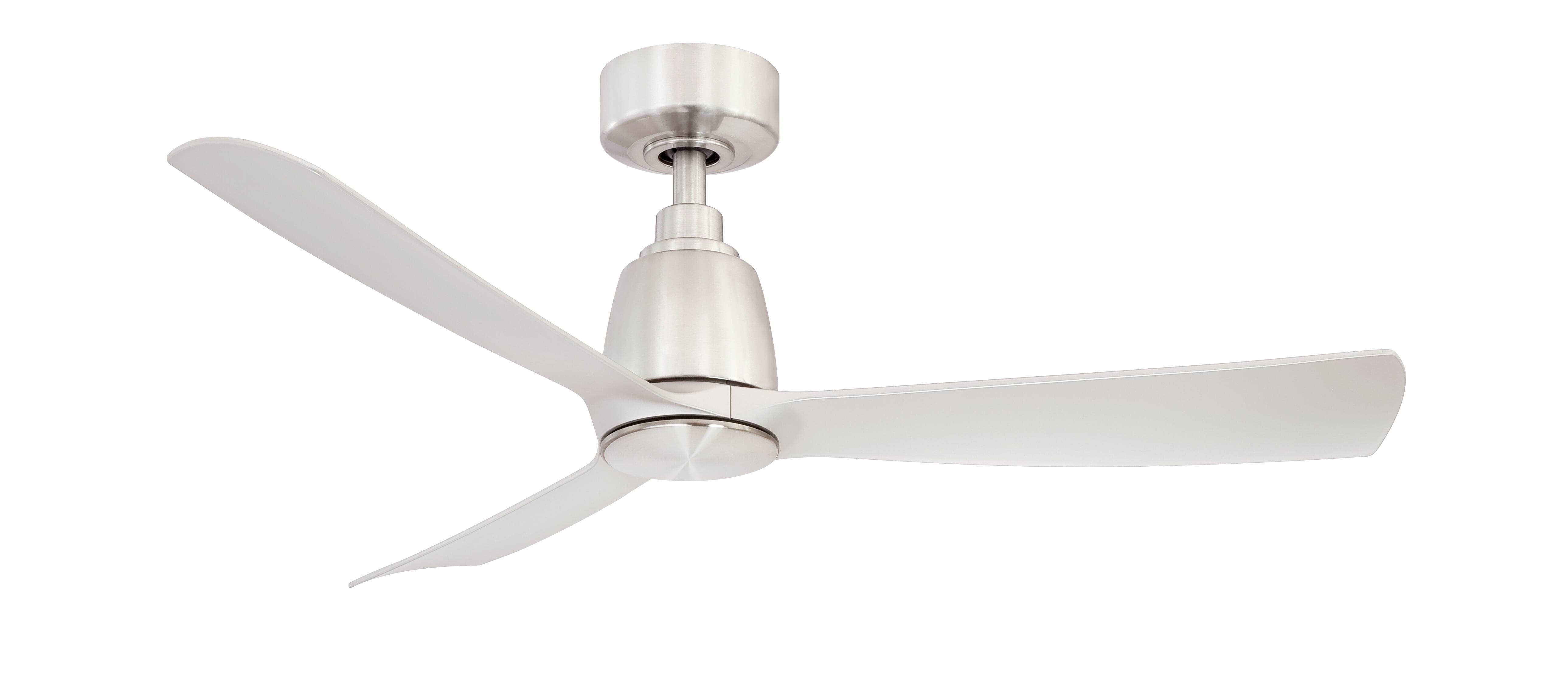 Fanimation Kute 44" Indoor Ceiling Fan in Brushed Nickel - FPD8547BN