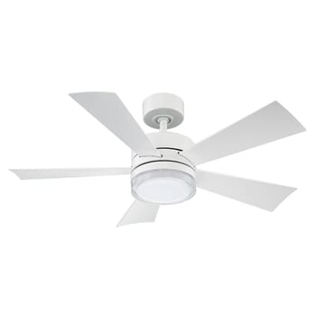 Modern Forms Wynd 42" Indoor/Outdoor Ceiling Fan in Matte White