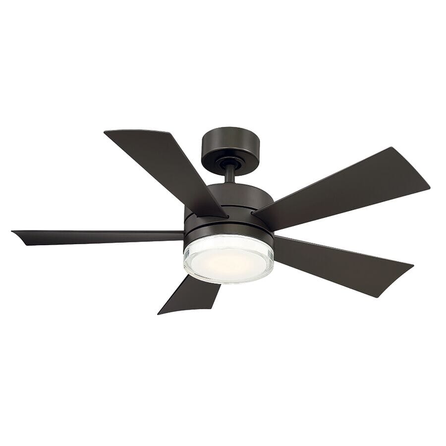 Modern Forms Wynd 42" Indoor/Outdoor Ceiling Fan in Bronze