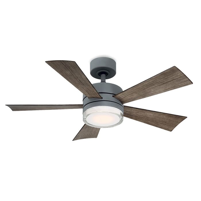 Modern Forms Wynd 42" Indoor/Outdoor Ceiling Fan in Graphite Modern Forms Wynd 42" Indoor/Outdoor Ceiling Fan in Graphite