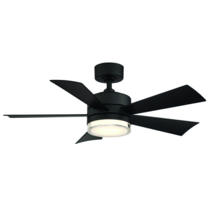 Modern Forms Wynd 52" Indoor/Outdoor Ceiling Fan in Matte Black Modern Forms Wynd 52" Indoor/Outdoor Ceiling Fan in Matte Black