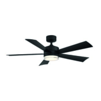Modern Forms Wynd 60" Indoor/Outdoor Ceiling Fan in Matte Black