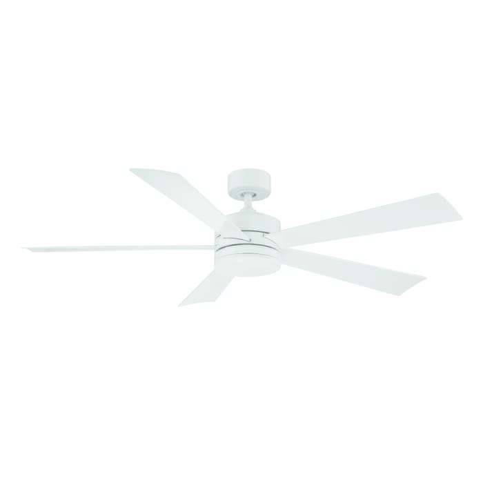 Modern Forms Wynd 60" Indoor/Outdoor Ceiling Fan in Matte White Modern Forms Wynd 60" Indoor/Outdoor Ceiling Fan in Matte White
