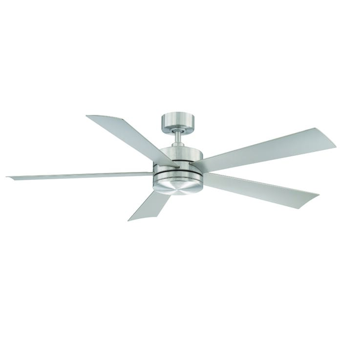 Modern Forms Wynd 60" Indoor/Outdoor Ceiling Fan in Stainless Steel Modern Forms Wynd 60" Indoor/Outdoor Ceiling Fan in Stainless Steel