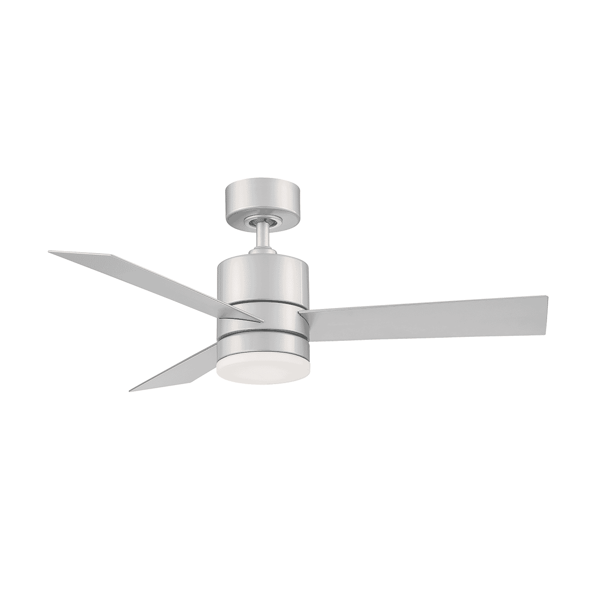 Modern Forms Axis 44" Indoor/Outdoor Ceiling Fan in Titanium Silver