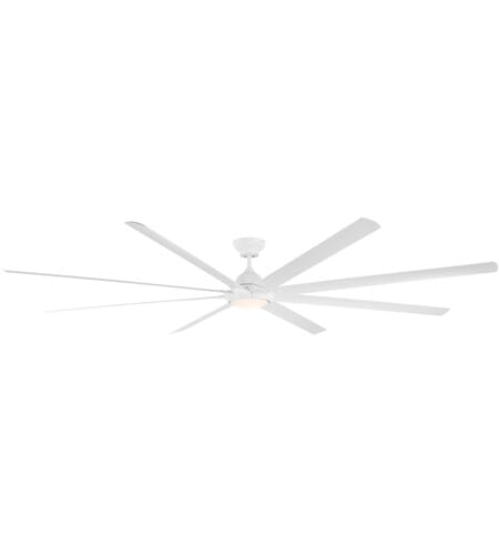 Modern Forms Hydra Indoor and Outdoor Ceiling Fan in Matte White