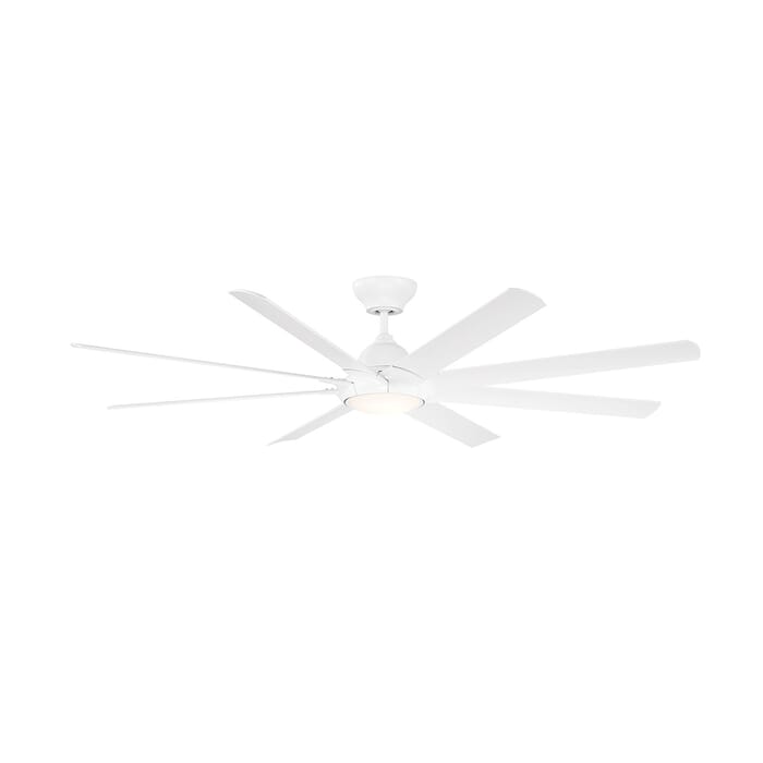 Modern Forms Hydra Indoor and Outdoor Ceiling Fan in Matte White Modern Forms Hydra Indoor and Outdoor Ceiling Fan in Matte White
