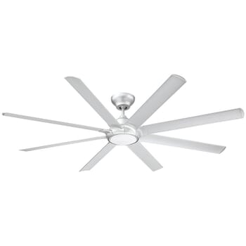 Modern Forms Hydra Outdoor LED 80" Smart Ceiling Fan in Titanium Silver