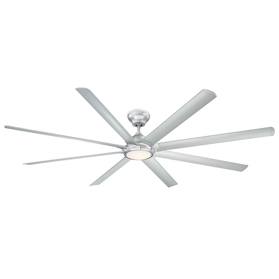 Modern Forms Hydra 96" Indoor/Outdoor Ceiling Fan in Titanium Silver