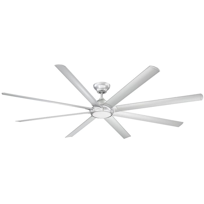 Modern Forms Hydra Outdoor LED 96" Smart Ceiling Fan in Titanium Silver Modern Forms Hydra Outdoor LED 96" Smart Ceiling Fan in Titanium Silver