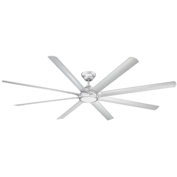 Modern Forms Hydra Outdoor LED 96" Smart Ceiling Fan in Titanium Silver