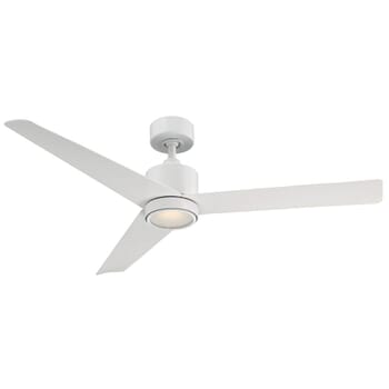 Modern Forms Lotus 54" Indoor/Outdoor Ceiling Fan in Matte White