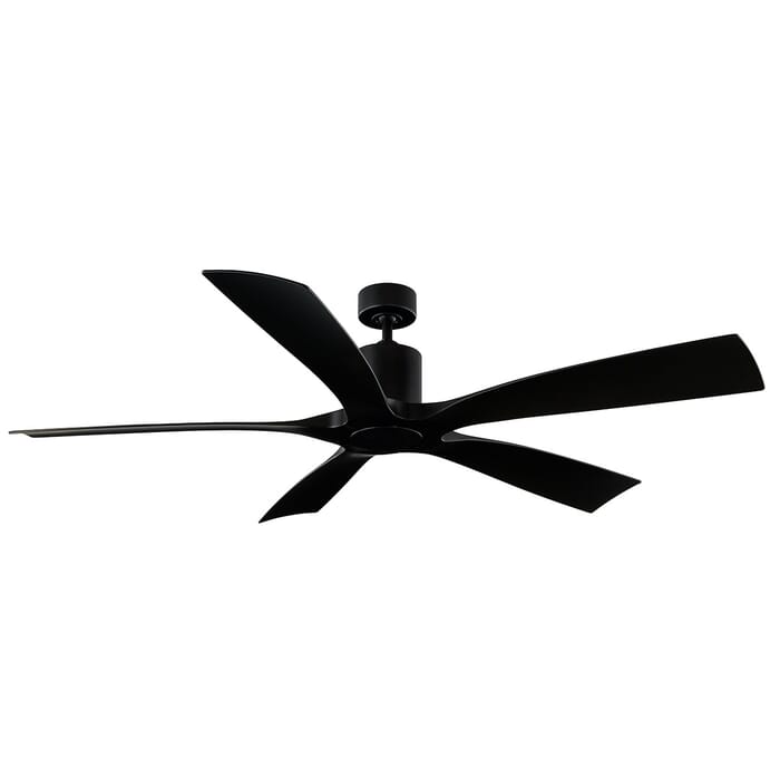 Modern Forms Aviator Indoor and Outdoor Ceiling Fan in Matte Black Modern Forms Aviator Indoor and Outdoor Ceiling Fan in Matte Black