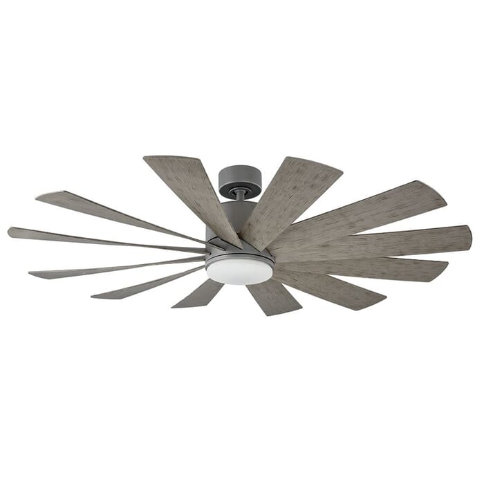 Modern Forms Windflower 60" Indoor/Outdoor Ceiling Fan in Graphite Modern Forms Windflower 60" Indoor/Outdoor Ceiling Fan in Graphite