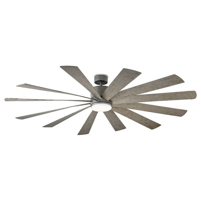 Modern Forms Windflower 80" Indoor/Outdoor Ceiling Fan in Graphite Modern Forms Windflower 80" Indoor/Outdoor Ceiling Fan in Graphite