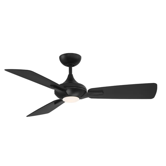 Modern Forms Mykonos Indoor And Outdoor Ceiling Fan In Matte Black Lights Com - Home Decorators Collection Fans Reviews