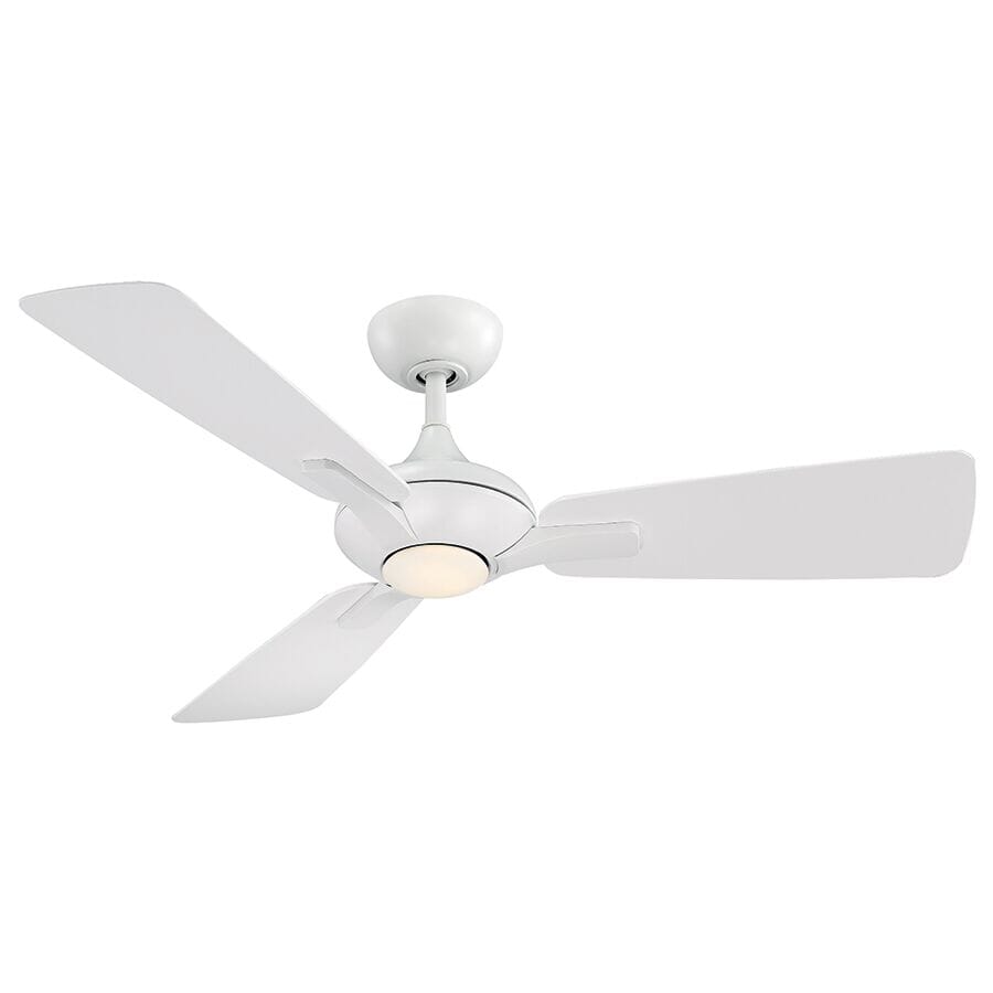 Modern Forms Mykonos 52" Indoor/Outdoor Ceiling Fan in Matte White