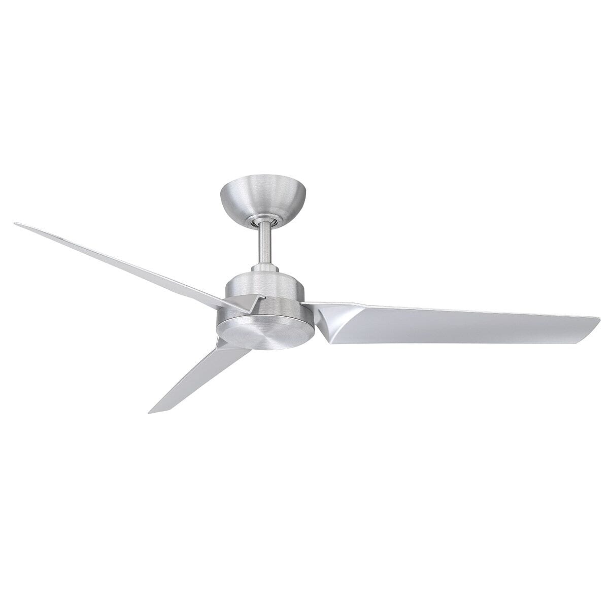 Modern Forms Roboto 52" Indoor/Outdoor Ceiling Fan in Brushed Aluminum