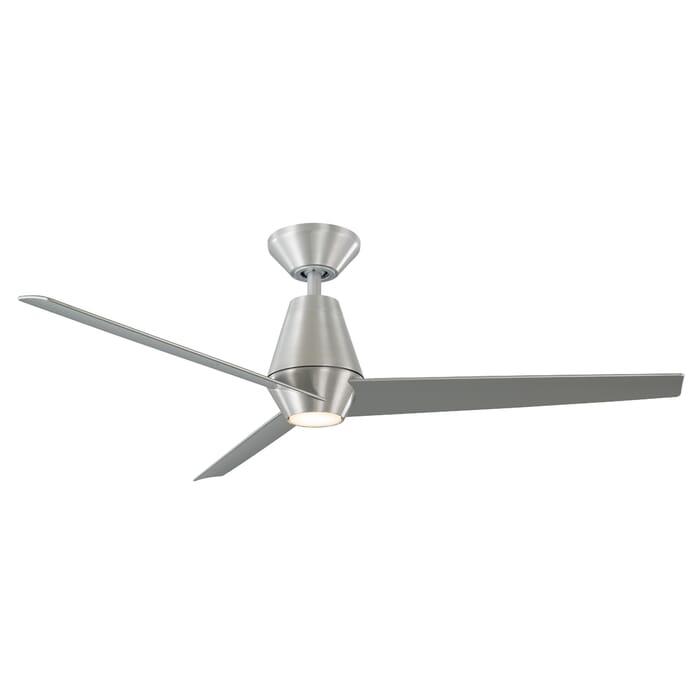 Modern Forms Slim 52" Indoor/Outdoor Ceiling Fan in Brushed Aluminum Modern Forms Slim 52" Indoor/Outdoor Ceiling Fan in Brushed Aluminum