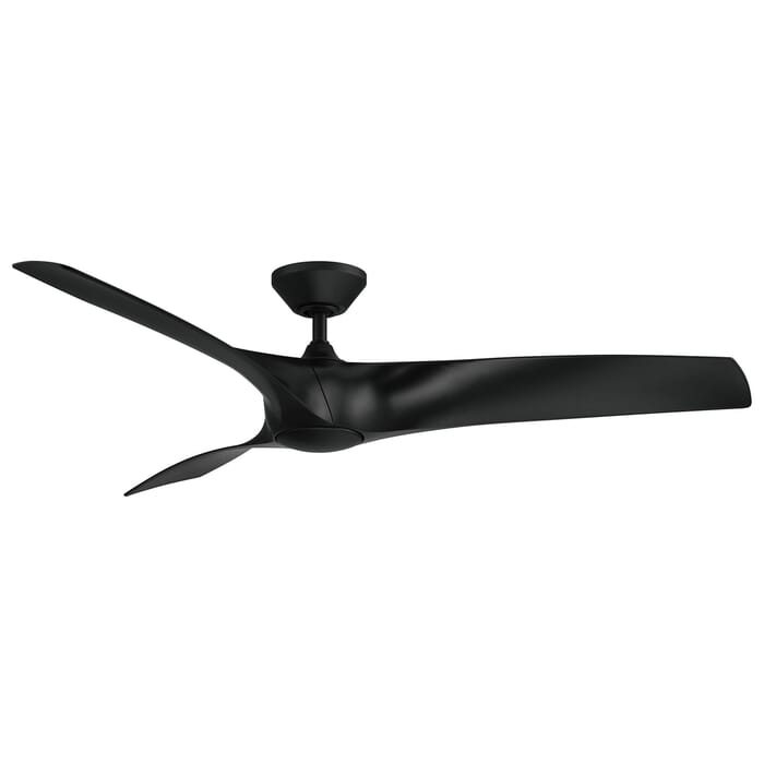 Modern Forms Zephyr 62" Indoor/Outdoor Ceiling Fan in Matte Black Modern Forms Zephyr 62" Indoor/Outdoor Ceiling Fan in Matte Black