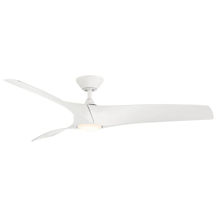Modern Forms Zephyr 62" Indoor/Outdoor Ceiling Fan in Matte White Modern Forms Zephyr 62" Indoor/Outdoor Ceiling Fan in Matte White