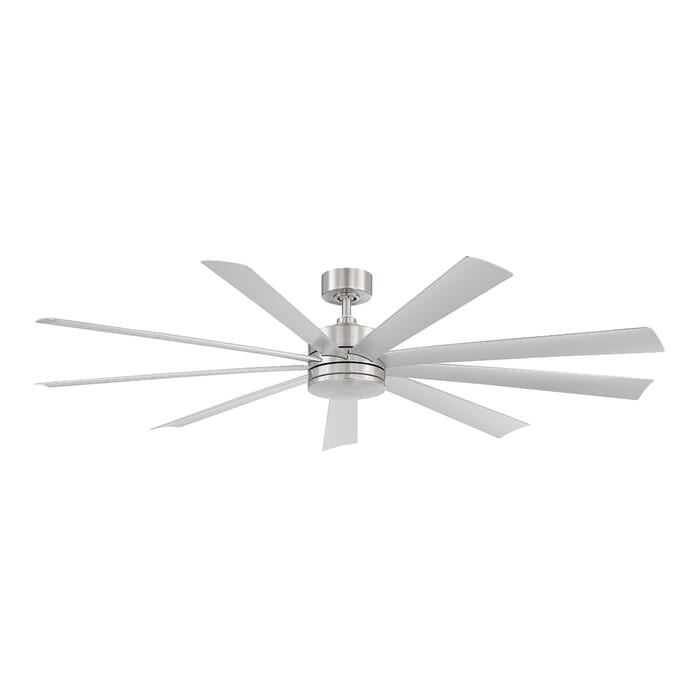 Modern Forms Wynd Xl Indoor and Outdoor Ceiling Fan in Stainless Steel Modern Forms Wynd Xl Indoor and Outdoor Ceiling Fan in Stainless Steel