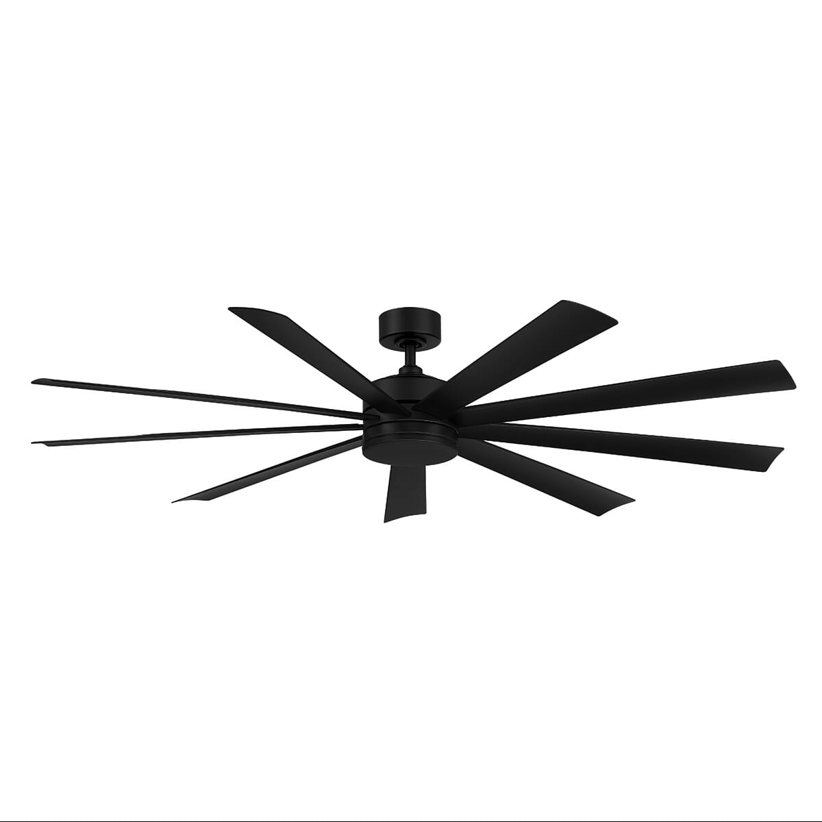 Modern Forms Wynd Xl Indoor and Outdoor Ceiling Fan in Matte Black ...