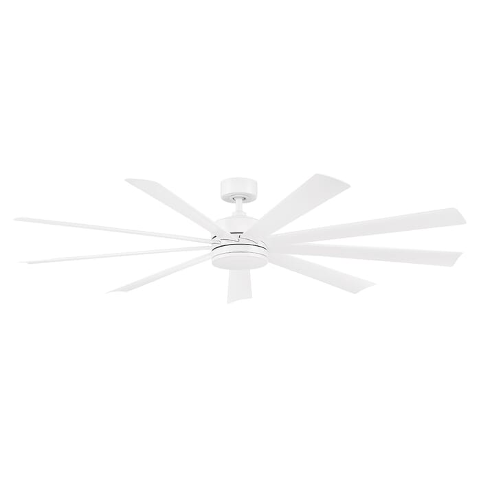 Modern Forms Wynd Xl Indoor and Outdoor Ceiling Fan in Matte White Modern Forms Wynd Xl Indoor and Outdoor Ceiling Fan in Matte White
