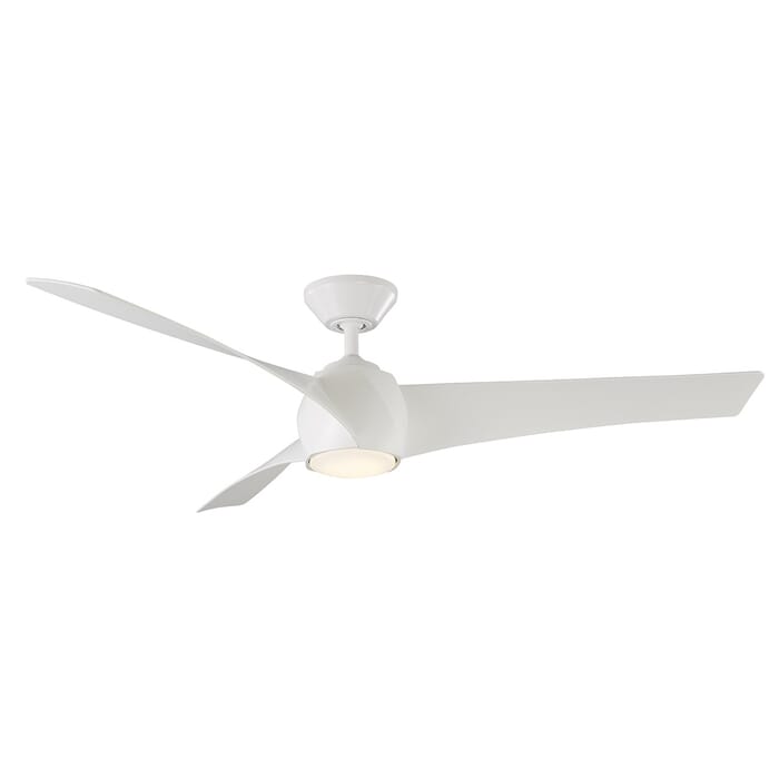 Modern Forms Twirl Indoor and Outdoor Ceiling Fan in Matte White Modern Forms Twirl Indoor and Outdoor Ceiling Fan in Matte White