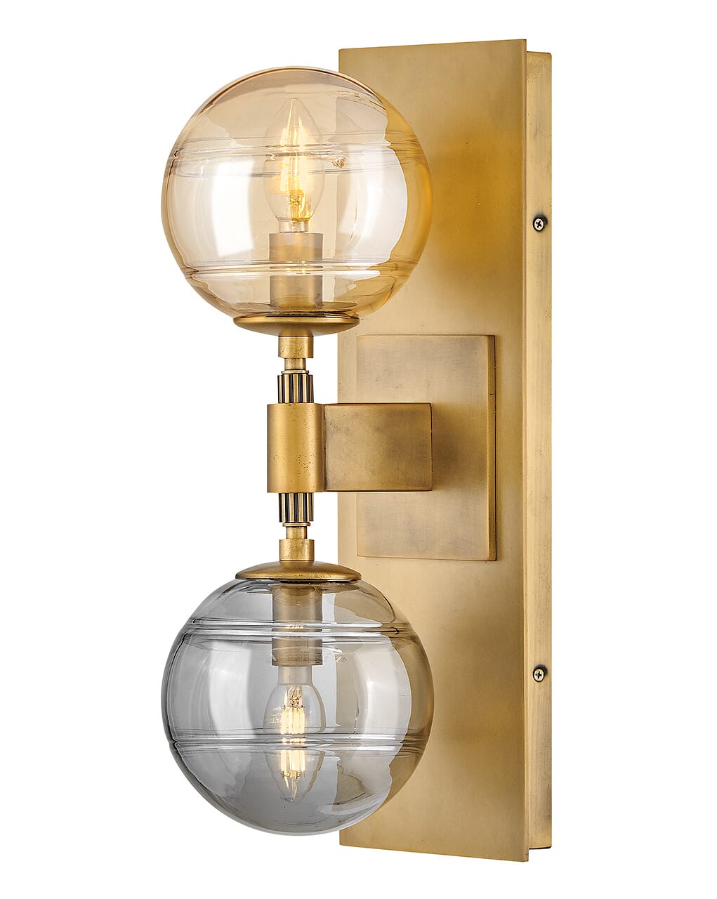 Heritage Brass LED Wall Sconce from the Oberon Collection