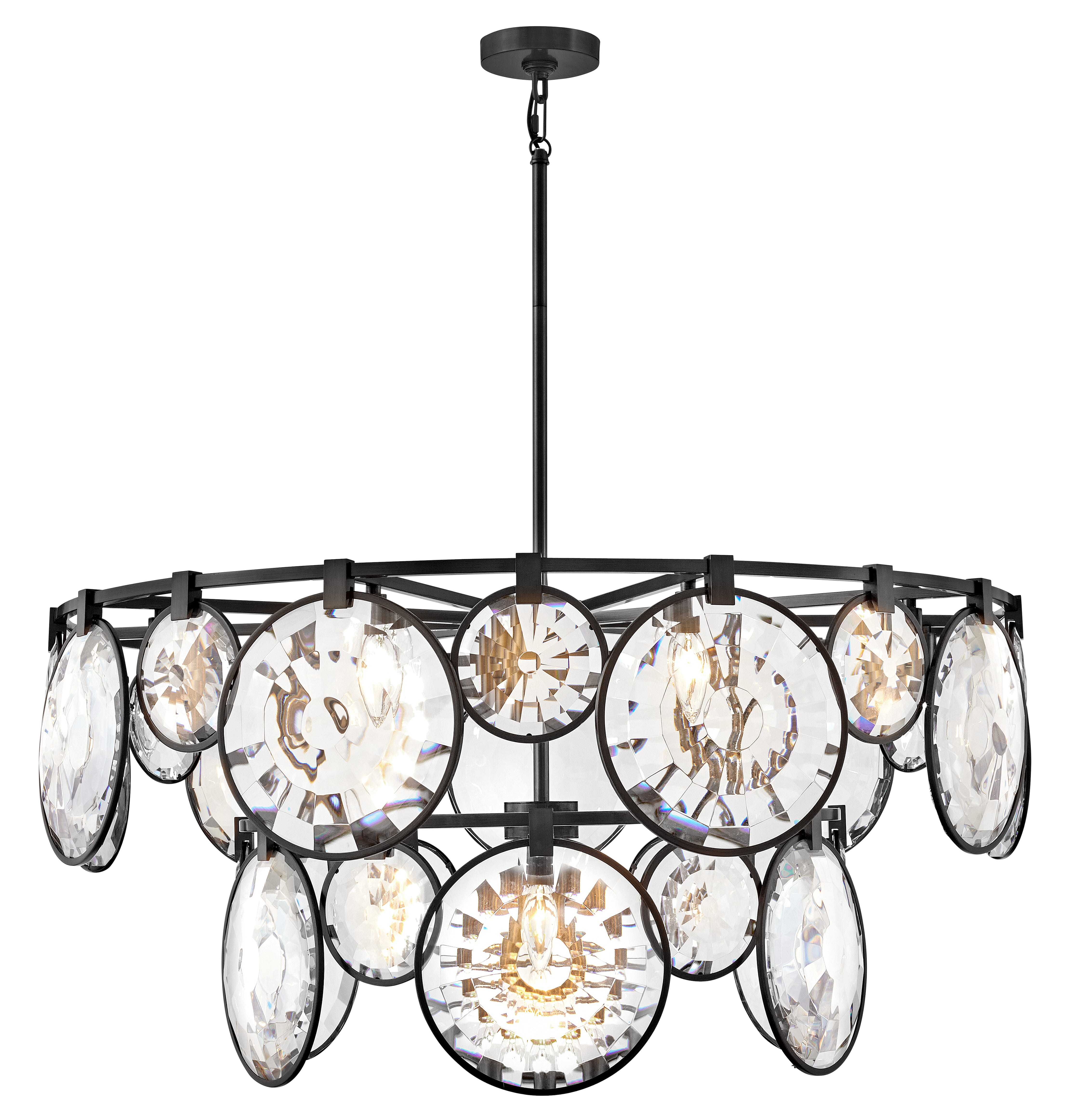 Fredrick Ramond Nala Chandelier In Black*