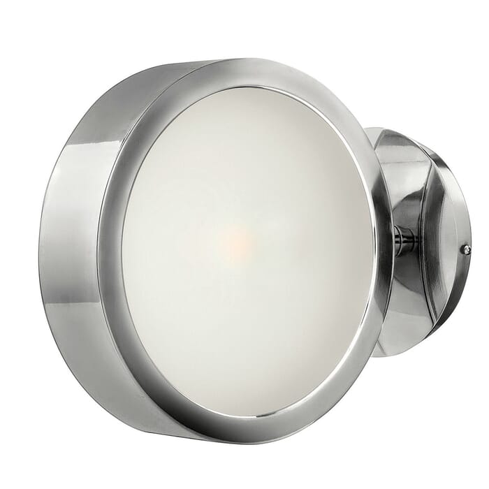 Fredrick Ramond Broadway 5.25" Wall Sconce in Polished Aluminum Finish Fredrick Ramond Broadway 5.25" Wall Sconce in Polished Aluminum Finish