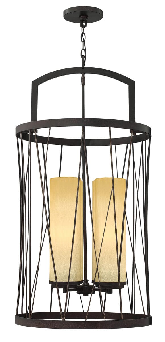 Fredrick Ramond Nest 4-Light Single Tier Foyer in Oil Rubbed Bronze -  FR41624ORB