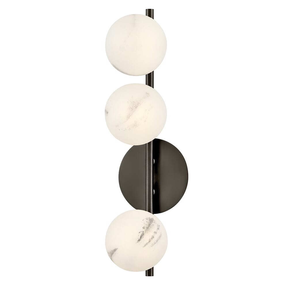 Black Oxide LED Wall Sconce from the Selene Collection