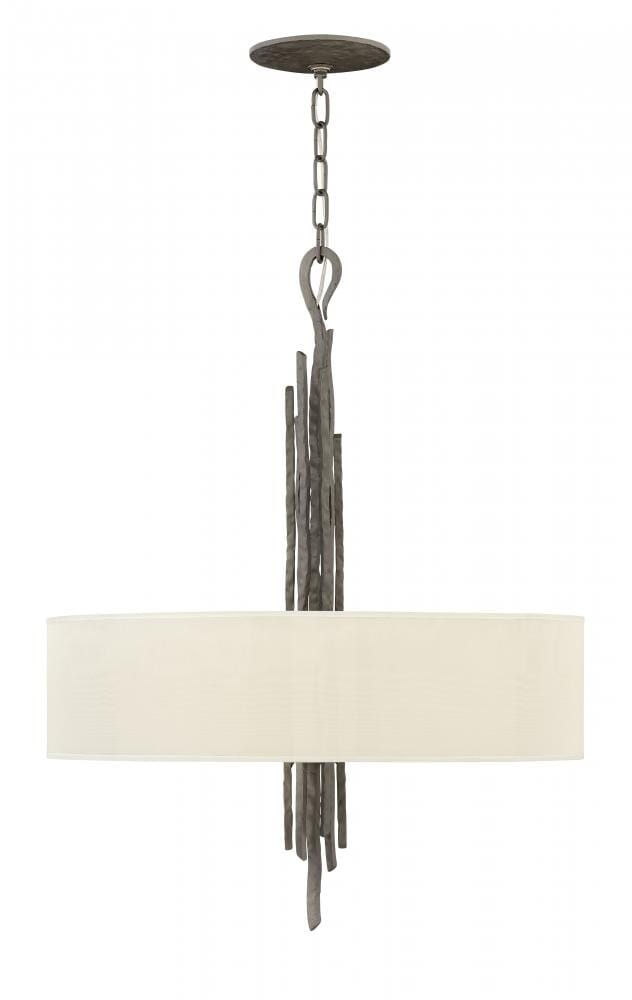 Fredrick Ramond Spyre 6-Light Chandelier in Metallic Matte Bronze -  FR43415MMB