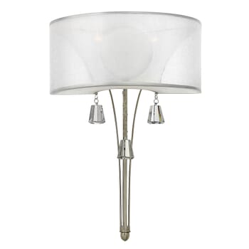 Fredrick Ramond Mime 2-Light Wall Sconce In Brushed Nickel*