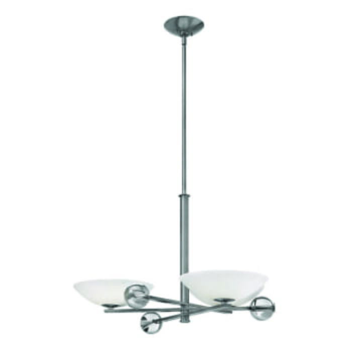 Fredrick Ramond Parallax 3-Light in Brushed Nickel Fredrick Ramond Parallax 3-Light in Brushed Nickel